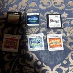ポケットモンスター DS 3DS ソフト 6本セットのサムネイル
