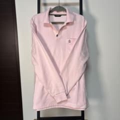 Munsingwear 長袖ポロシャツ L ピンクのサムネイル