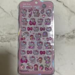 【正規品】ボンボンドロップシール　ちゅるきら　ハローキティ　ピンク