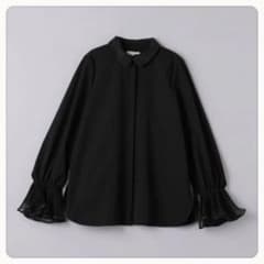 UNITED ARROWS TOKYO オーガンジープリーツ カフス ブラウス - メルカリ