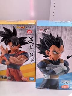 ドラゴンボール一番くじ ストロングチェインズ 悟空 ベジータ 海外正規