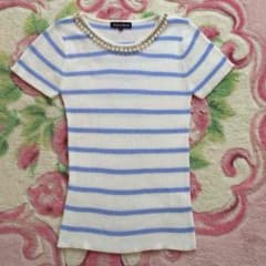 ¥500均一♡ビジューサマーニットのサムネイル