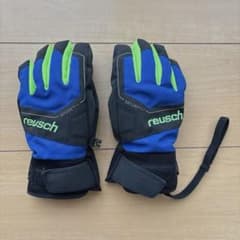 【しんじろう様専用】reusch スキーグローブ 青/黒/蛍光緑のサムネイル