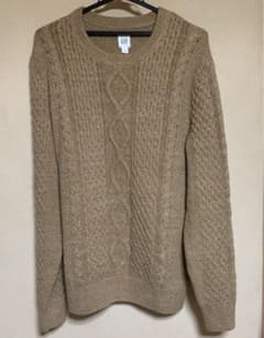GAP   ニット　ケーブルニット　セーター　メンズ    Mのサムネイル