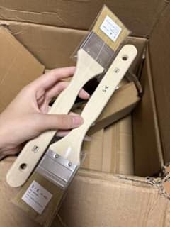 SK売り筋 塗装防水工事用刷毛 豚刷毛 100本入 - メルカリ
