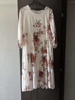 italian style 花柄 ティアードワンピースのサムネイル