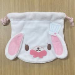 シュガーバニーズ ふわふわ巾着2 しろうさのサムネイル