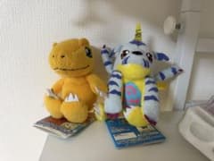 【デジモン】アグモン・ガブモンぬいぐるみセットのサムネイル