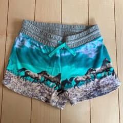 馬柄　女の子用　ショートパンツ　140センチ　GAP うま柄のサムネイル