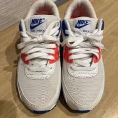 NIKE Air Max ホワイト/レッド/ブルー 24.5レディースのサムネイル
