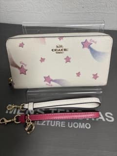 コーチ COACH ディスコ スター ロング ジップ ウォレット 新古品 