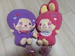 モンチッチ×マイメロディ・クロミ モンチッチ×チムたんBIGぬいぐるみの