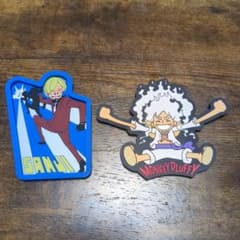 ONE PIECE ラバーコースター サンジ ルフィ 2種セットのサムネイル