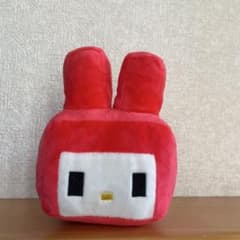 マイメロディ　きゅびふわねそべりぬいぐるみ