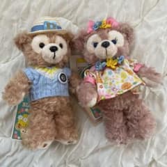 ダッフィー シェリーメイ ぬいぐるみバッジ　セットのサムネイル