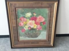 さくら 中山忠彦 薔薇 油絵 真筆 m12021855718_1.jpg?1731216436