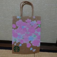 スタバ　ショッパー　満開桜のサムネイル