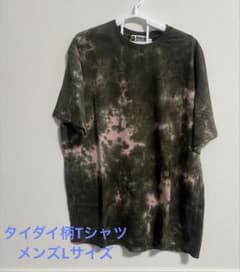 未使用 A BATHING APE タイダイ柄 Tシャツ メンズ Lサイズ