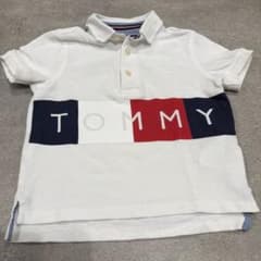 TOMMY HILFIGER ポロシャツ ホワイト　XXS(2〜3)のサムネイル