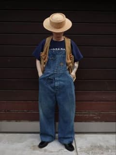40s Blue Buckle SANFORIZED デニム オーバーオール 40s Blue Buckle SANFORIZED デニム オーバーオール - メルカリ