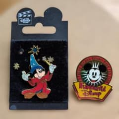 ディズニー ピンバッジ 2種セット ミッキー - メルカリ