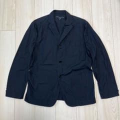 コムデギャルソンオム ジャケット コットン ネイビー S タイプライター