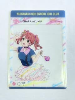 ラブライブ！　虹ヶ咲　SNS風クリアスナップ　ニジガク縁日　上原歩夢のサムネイル