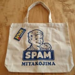 沖縄　宮古島限定　SPAMトートバッグのサムネイル