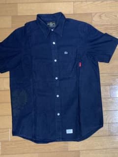 WTAPS ダブルタップス 半袖 シャツ L LIMA 03 ネイビー 紺のサムネイル
