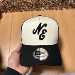 New Era キャップ ブラック ホワイトのサムネイル