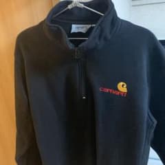 carhartt カーハート　ハーフジップ　プルオーバー　ブラックのサムネイル