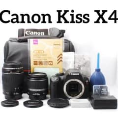 Canon Kiss X4 ダブルレンズ 動画対応 初心者向け ショット数わずか