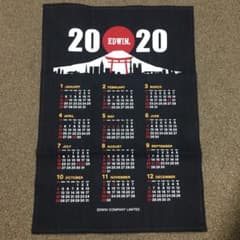 【新品】EDWIN 2020年 デニム製カレンダー エドウィンのサムネイル