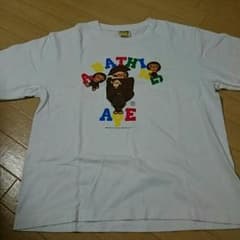 サラキンさん専用 A BATHING APE 白Tシャツ XLのサムネイル