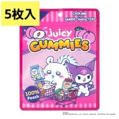 ちいかわ×サンリオキャラクターズ スーパーマーケットなジッパーバッグ 5枚入のサムネイル