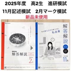 新品未記入 2025年度 ベネッセ 進研模試 高2生 共通テスト模試 記述