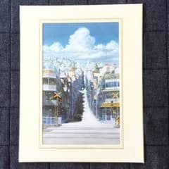 ジブリ♡時をかける少女♡A4背景画のサムネイル