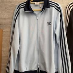 adidas トラックジャケット ライトブルーのサムネイル
