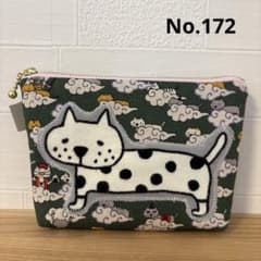 感謝価格　SALE 猫柄　16cmファスナーポーチ　人気　ハンドメイド　新柄 感謝価格 猫柄 16cmファスナーポーチ 人気 ハンドメイド - メルカリ