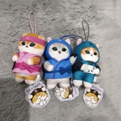 mofusand ぬいぐるみ 3点セット 忍 にゃんこのサムネイル
