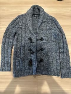 BEAMS HEART ケーブルニット ダッフルカーディガン　Mのサムネイル
