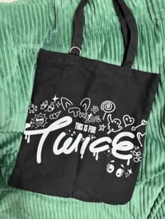 TWICE トートバッグ 黒のサムネイル