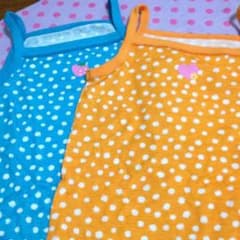 キャミロンパース80グリーン＆オレンジのサムネイル