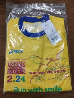 東京マラソン2013年参加賞TシャツMサイズのサムネイル