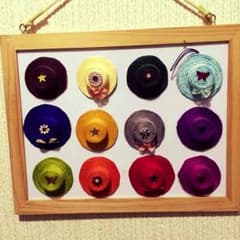 ハンドメイド ミニハットのサムネイル