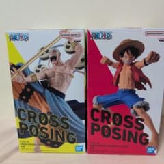 ワンピース CROSS POSING ルフィ エネル フィギュア - メルカリ
