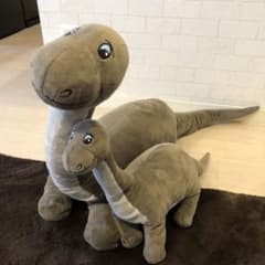 恐竜 期間限定出品 IKEA ブラキオサウルス 親子のサムネイル