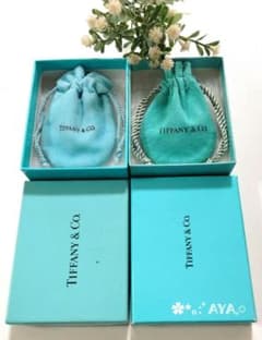 ♥♡Tiffany巾着袋➕空箱 ☆2個セットティファニーラッピング