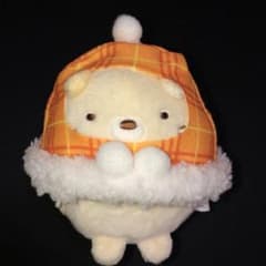 스미코구라시 볼체인 첨부 체크 없이 봉제인형 고양이 태그 있음