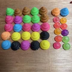 カラフル うんち型 ミニフィギュア 大量セットのサムネイル